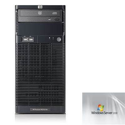 588714-205 - Servidor SmartBuy ProLiant HP ML110 G6 Intel Xeon Quad-Core X3430 (2.40GHz/1333MHz/8MB) 2GB 250GB SAS/SATA Windows Server 2008 Foundation 64